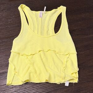 Urban Outfitters Bright Yellow Knit Top